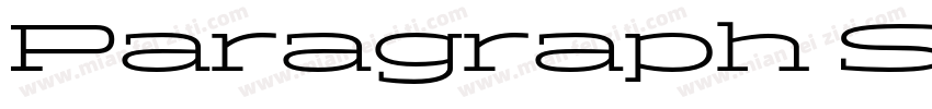 Paragraph Stretch Me字体转换